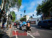 Kebanggan Surabaya Lagu Kebesaran Persebaya Diputar di Traffic Light