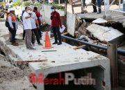 Awas! Hati-hati Ada Pekerjaan Saluran Embong Kenongo dan Kenari