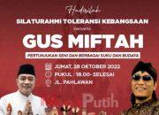 Gandeng Gus Miftah, Wali Kota Eri Ajak Warga Hadiri Peringatan Sumpah Pemuda di Tugu Pahlawan