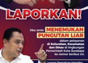 Tak Perlu Takut Laporkan jika ASN Pemkot Surabaya Melakukan Pungli