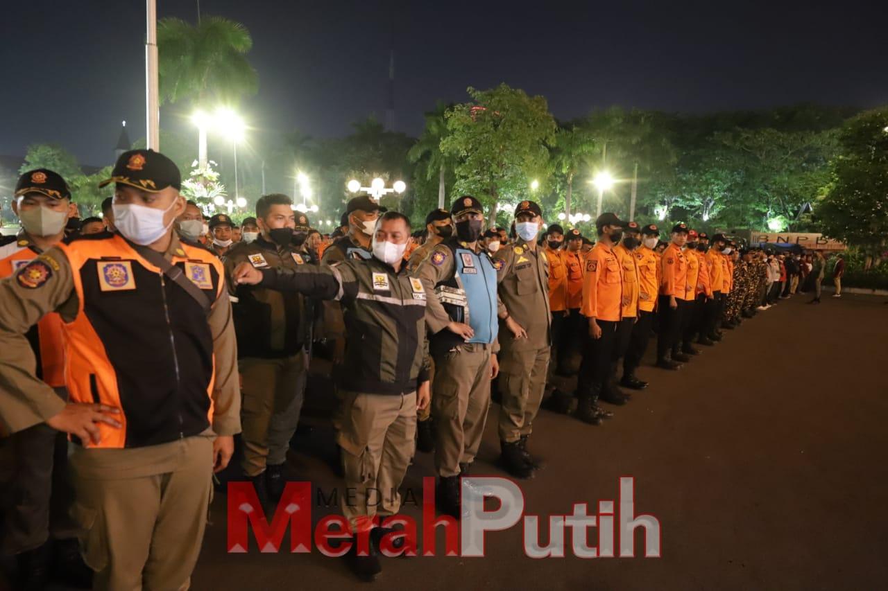 Pemkot Surabaya menggelar operasi gabungan skala besar, Sabtu (25/3/2023) malam. Operasi itu dilakukan untuk cipta kondisi demi menjaga keamanan dan ketertiban di Kota Surabaya, terutama pada saat bulan suci Ramadhan 2023.