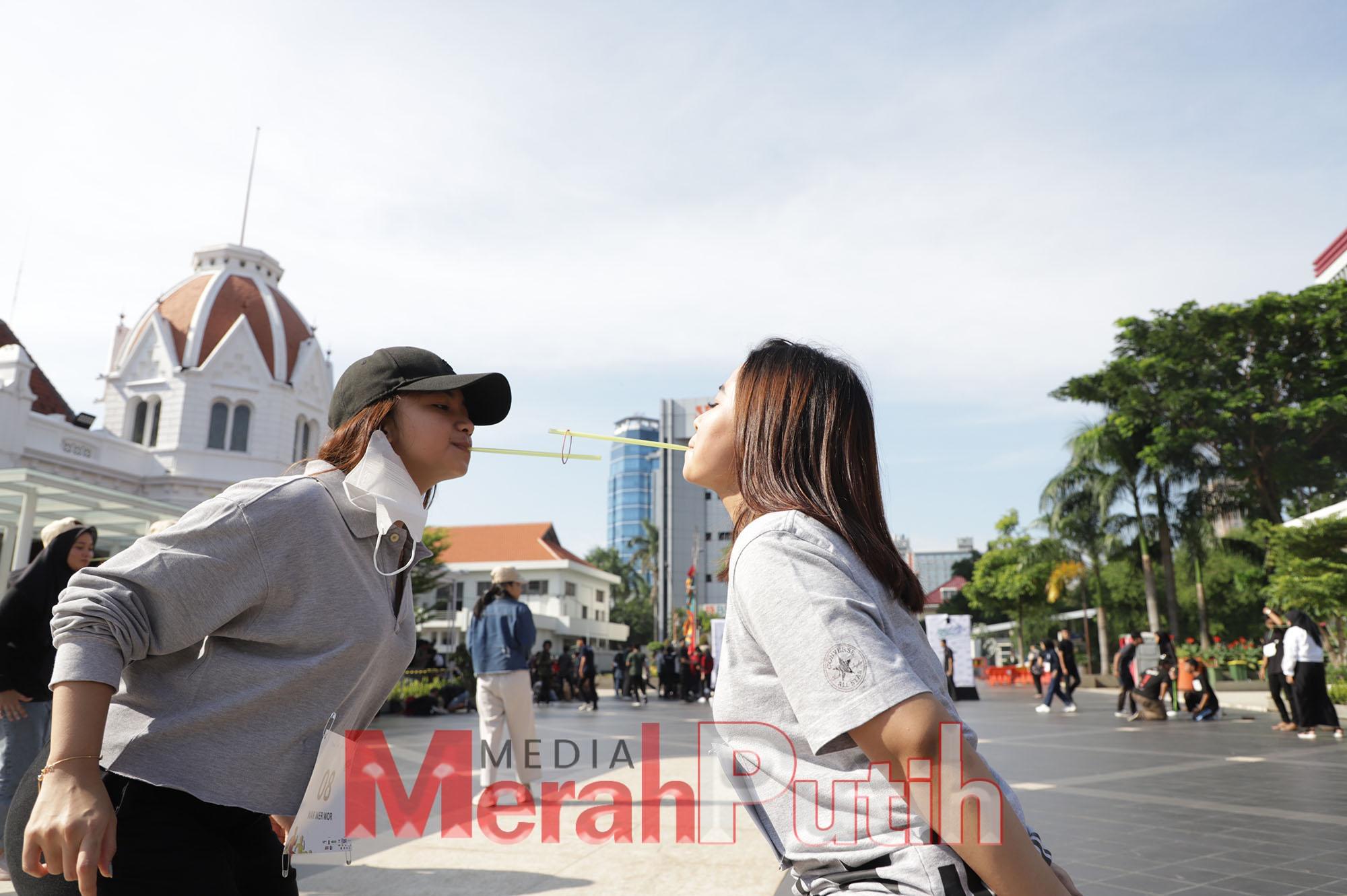 Kompetisi Balapan Sangar yang dilaksanakan Paguyuban Cak dan Ning berencana dimasukkan ke dalam rangkaian agenda perayaan Hari Jadi Kota Surabaya (HJKS). kompetisi permainan. Tahun 2023 ini, merupakan kali ketiga Balapan Sangar digelar pasca sebelumnya diadakan pada 2015 dan 2017 I dok humas.