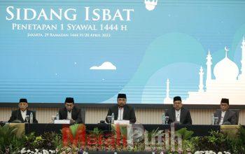 Tok, Pemerintah Tetapkan 1 Syawal 1444 H Jatuh pada Sabtu 22 April 2023