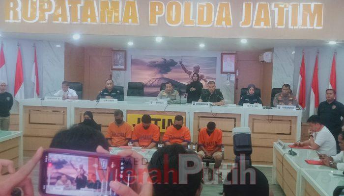 Polda Jatim Bekuk 5 Tersangka Kasus TPPO Lintas Negara