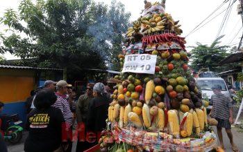 Meriah Tradisi Sedekah Bumi di Kampung Petemon