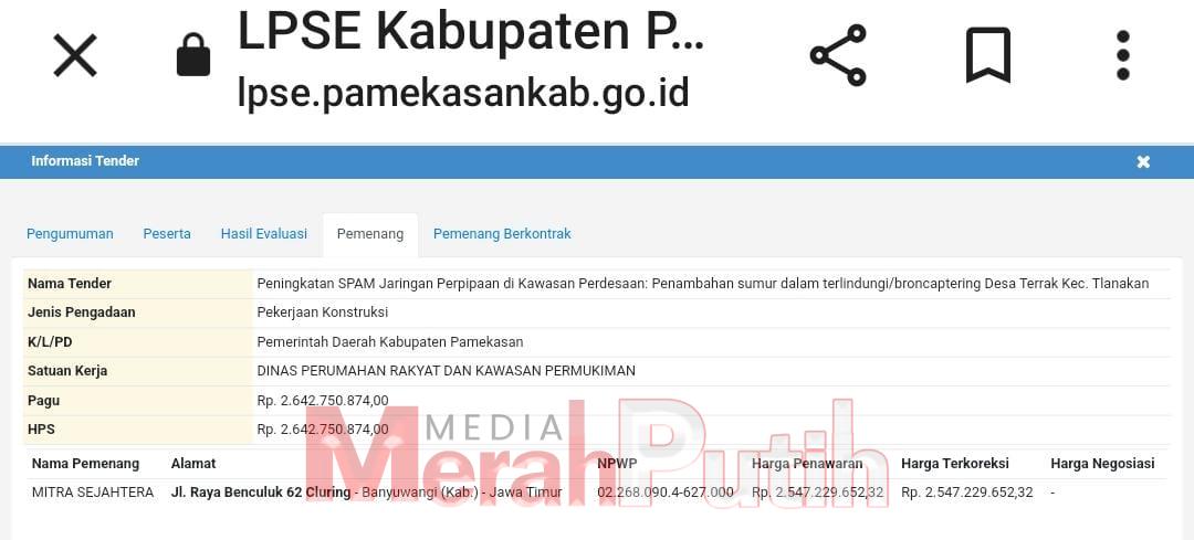 proyek-spam-jaringan-perpipaan-tlanakan