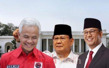 Survei Elektabilitas Capres 2024 Anies, Ganjar dan Prabowo Siapa Berpeluang Menang?