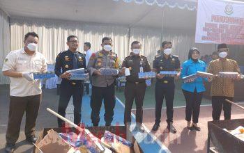 Barang bukti Sabu-Sabu seberat 11,5 Kilogram Dimusnahkan Kejari Surabaya