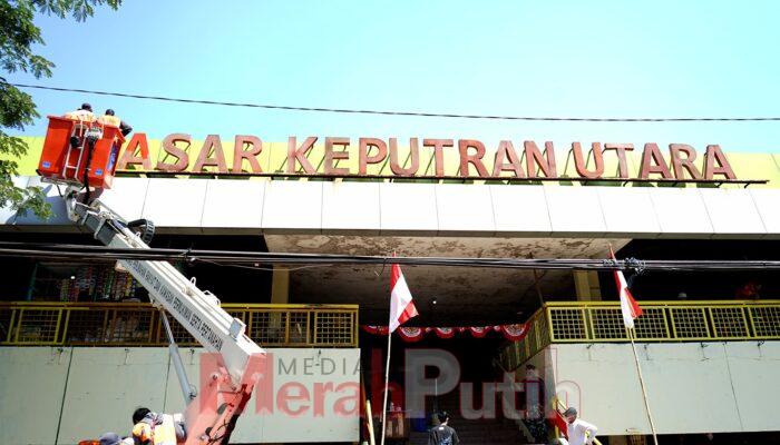 Pasar Keputran Dirapikan untuk mengubah Nyaman Lebih Bersih