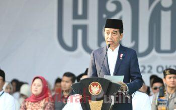 Hari Santri 2023, Jokowi Sebut Penetapkan Hari Santri Permohonan Kiai dan Santri