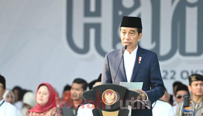Hari Santri 2023, Jokowi Sebut Penetapkan Hari Santri Permohonan Kiai dan Santri
