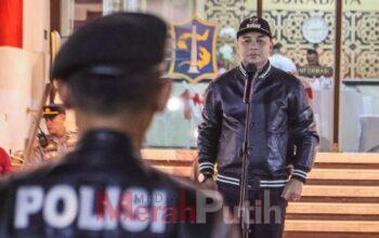 Patroli Skala Besar Gabungan Pengamanan Nataru di Surabaya