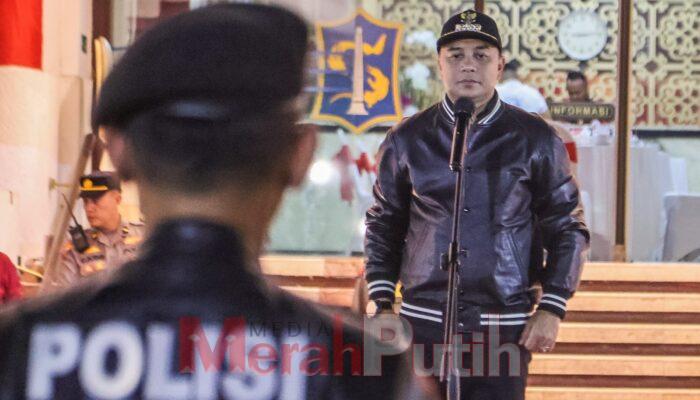 Patroli Skala Besar Gabungan Pengamanan Nataru di Surabaya