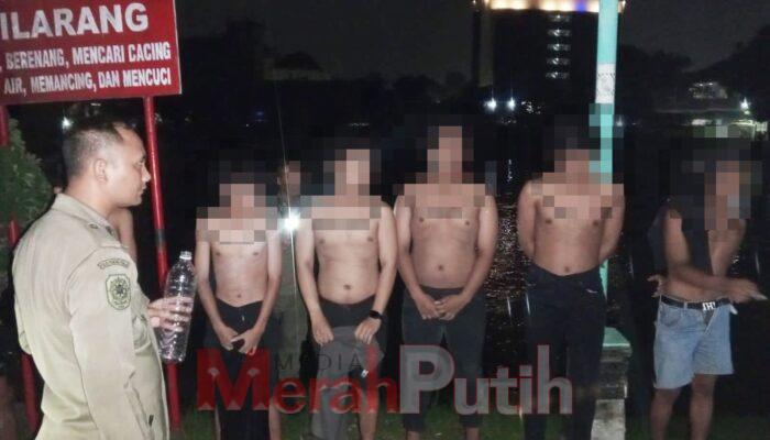 12 Remaja Pesta Miras Terjaring Satpol PP