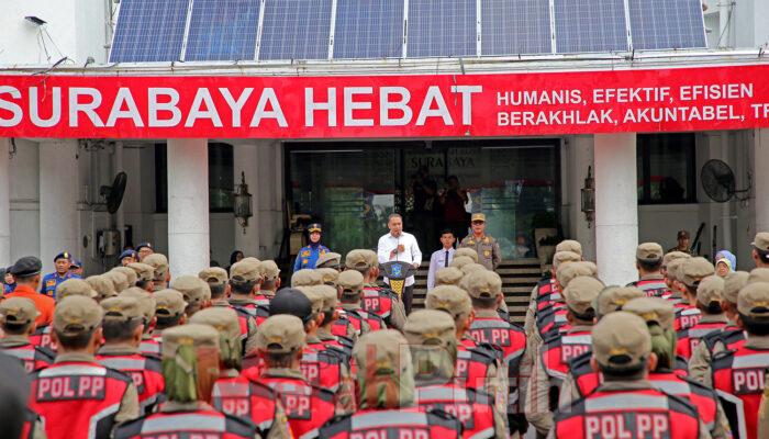 1.100 Personel Satpol PP dan Damkar Diusulkan Jadi PPPK di Surabaya