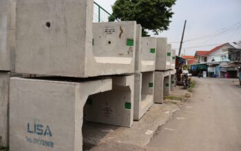 Perbaikan Saluran Air di Perkampungan Surabaya mencapai 75 Persen