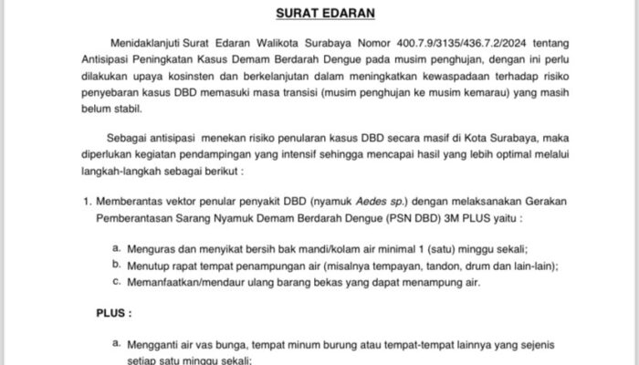 Antisipasi Resiko Penularan DBD