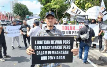 Ancam Kebebasan Pers, IJTI Surabaya Tolak RUU Penyiaran