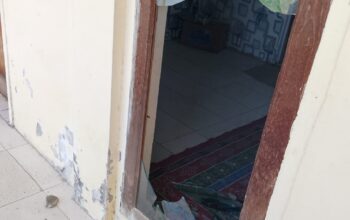 Kantor LSM FPSR Diteror Orang Tak Dikenal, Kaca Jendela Dipecah