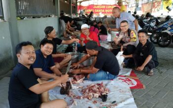 Panitia Idul Kurban Rusun PS III Sukses Salurkan 1 Sapi dan 10 Kambing