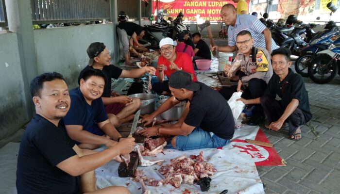 Panitia Idul Kurban Rusun PS III Sukses Salurkan 1 Sapi dan 10 Kambing