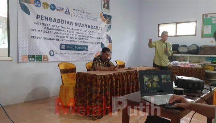 Tim Abdimas UPN Veteran Jatim Manfaatkan Limbah Kotoran Sapi untuk Biogas dan Pupuk