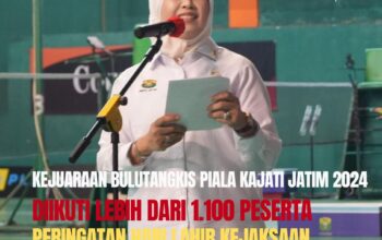 Kejuaraan Bulutangkis Piala Kajati Jatim 2024