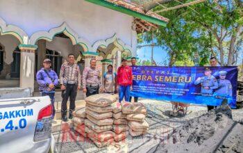 Satlantas Sampang Bangun Masjid dan Edukasi Tertib Lalu Lintas