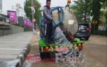 Pemkot Klaim Lakukan Penyiraman Lebih Dari 5 Kali Sehari Dampak Proyek Pengaspalan