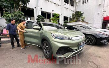 Pengadaan Mobil Listrik di Pemkot Surabaya dengan Sistem Sewa, 5 Unit Sudah Didatangkan