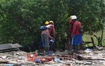 13 Bangunan Liar Berdiri di Tanah Aset BBWS Dibongkar
