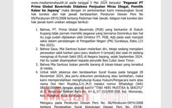 Mia Santoso Klarifikasi Hak Jawab Terkait Isu Melarikan Diri ke Jepang dalam Kasus Dugaan Peredaran Miras Ilegal