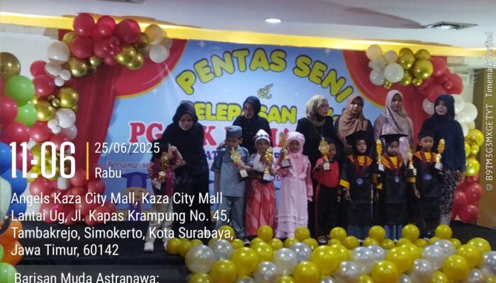 PGTK Mahardika Gelar Pentas Seni dan Pelepasan Siswa TK-B Penuh Nuansa Keharuan