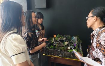 SMA NSA Surabaya Kembangkan Eco-Art Project Tekankan Belajar Sains Jaga Lingkungan
