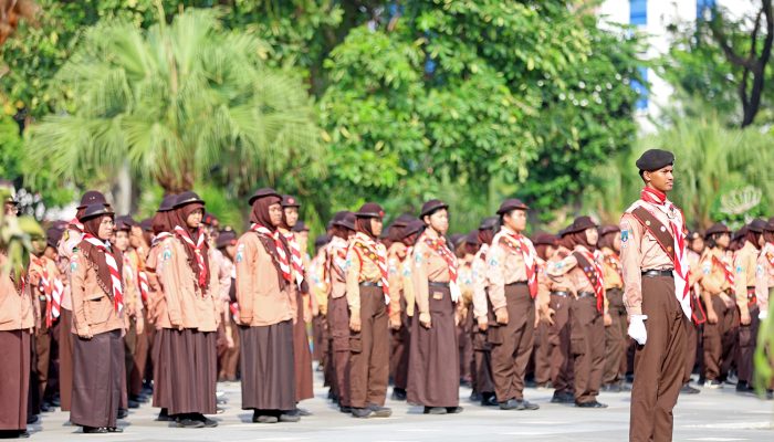Sosiolog Apresiasi Gerakan Pramuka Garuda Surabaya, Bakal Pecahkan Rekor MURI!