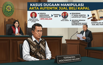 Diduga Manipulasi Akta Kapal Dirut PT ENB Terancam Pidana Kerugian Rp5 Miliar