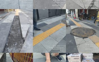 Proyek Pedestrian Kapasan Senilai Rp398 Juta Kualitas Pekerjaan Dipertanyakan
