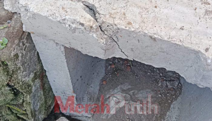 Proyek Drainase Pegirian Banjir Sorotan Warga, U-Ditch Pecah Tetap Dipasang