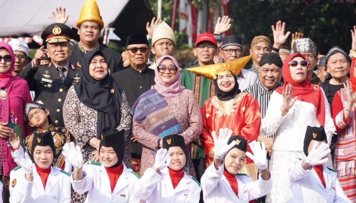 HUT RI ke-81, Majelis Dzikir Qutubul Amin Tampilkan Paskibra Gen Z Bertarekat