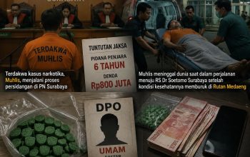 Muhlis, Terdakwa Kasus 100 Butir Ekstasi, Meninggal dari Rutan Medaeng Saat Dibawa ke RS Dr Soetomo