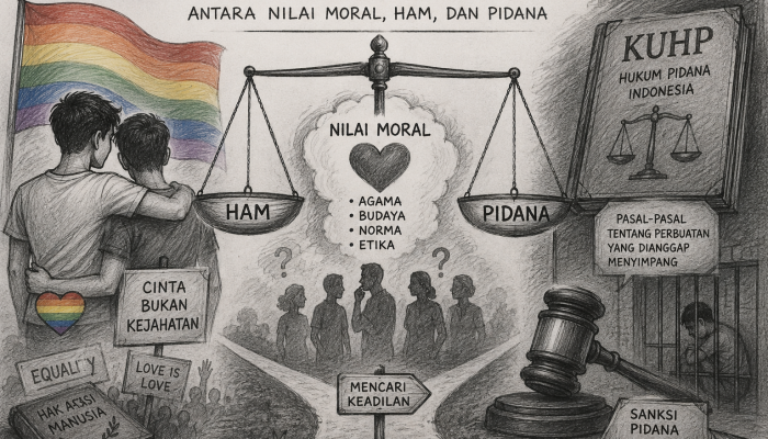 LGBT Dan Hukum Pidana, Antara Nilai Moral, HAM Serta Pidana