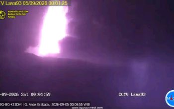 Dentuman Terdengar dari Gunung Anak Krakatau, Erupsi Masih Berlangsung BNPB Imbau Warga Tetap Tenang